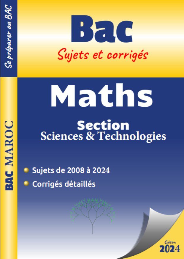 Couverture Bac Maths 2024