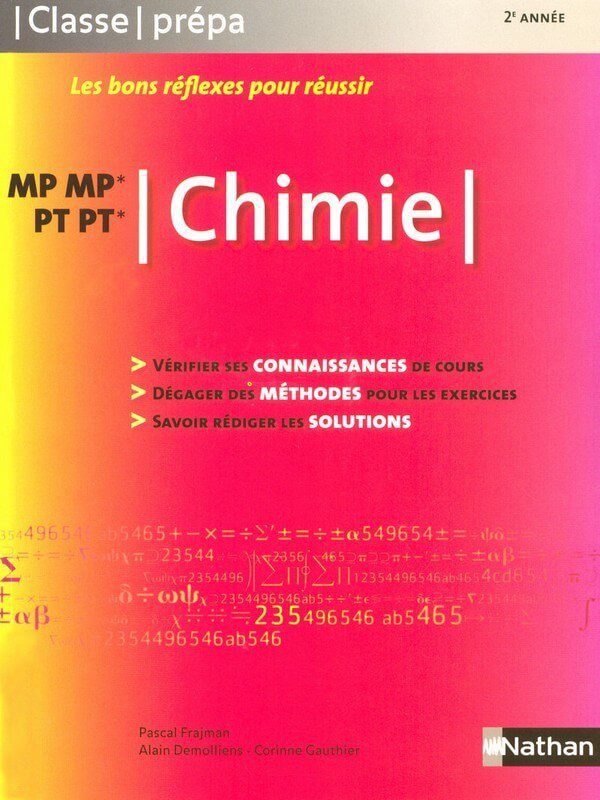Page de garde Chimie