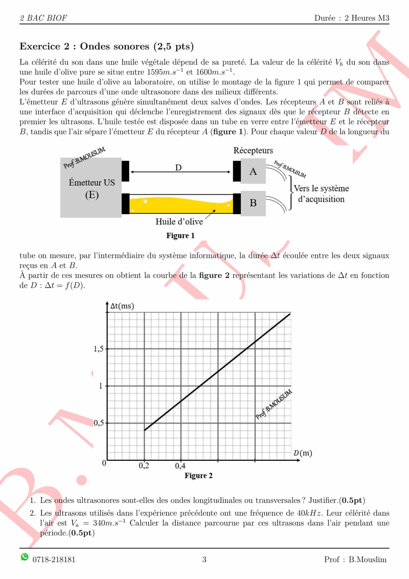 Exercice physique 1